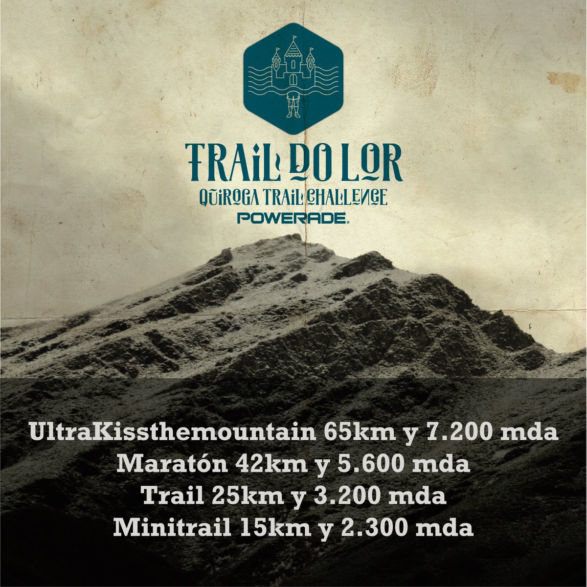 QTrailChallenge's tweet photo. @enxogo_tvg2 xa temos o @PoweradeES @QTrailChallenge 2017 listo! Este ano hai 4 distancias por proba #Ultra #Maratón #trail #MiniTrail https://t.co/wN4YgF8epe