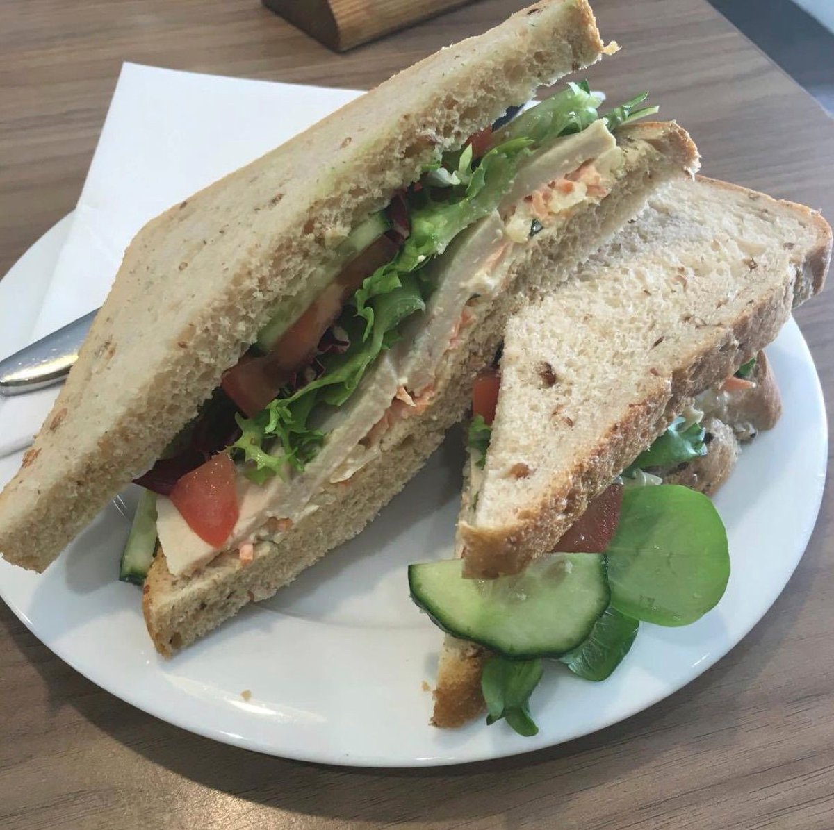 Checked out our freshly made sandwiches/baguettes/panini? We've a range of delicious ingredients. It's your lunch, made to your requirements