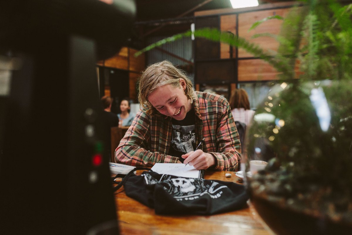 _almostreal's tweet image. "You can always make time to draw." Norton Balfour: Artist: Mornington.
Interview: almostreal.me/norton-balfour…