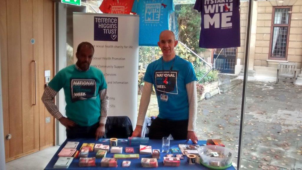 THTorguk's tweet image. We've been testing at @UniofOxford this #HIVTestWeek! Whatever you do this week, get tested! #ImTesting