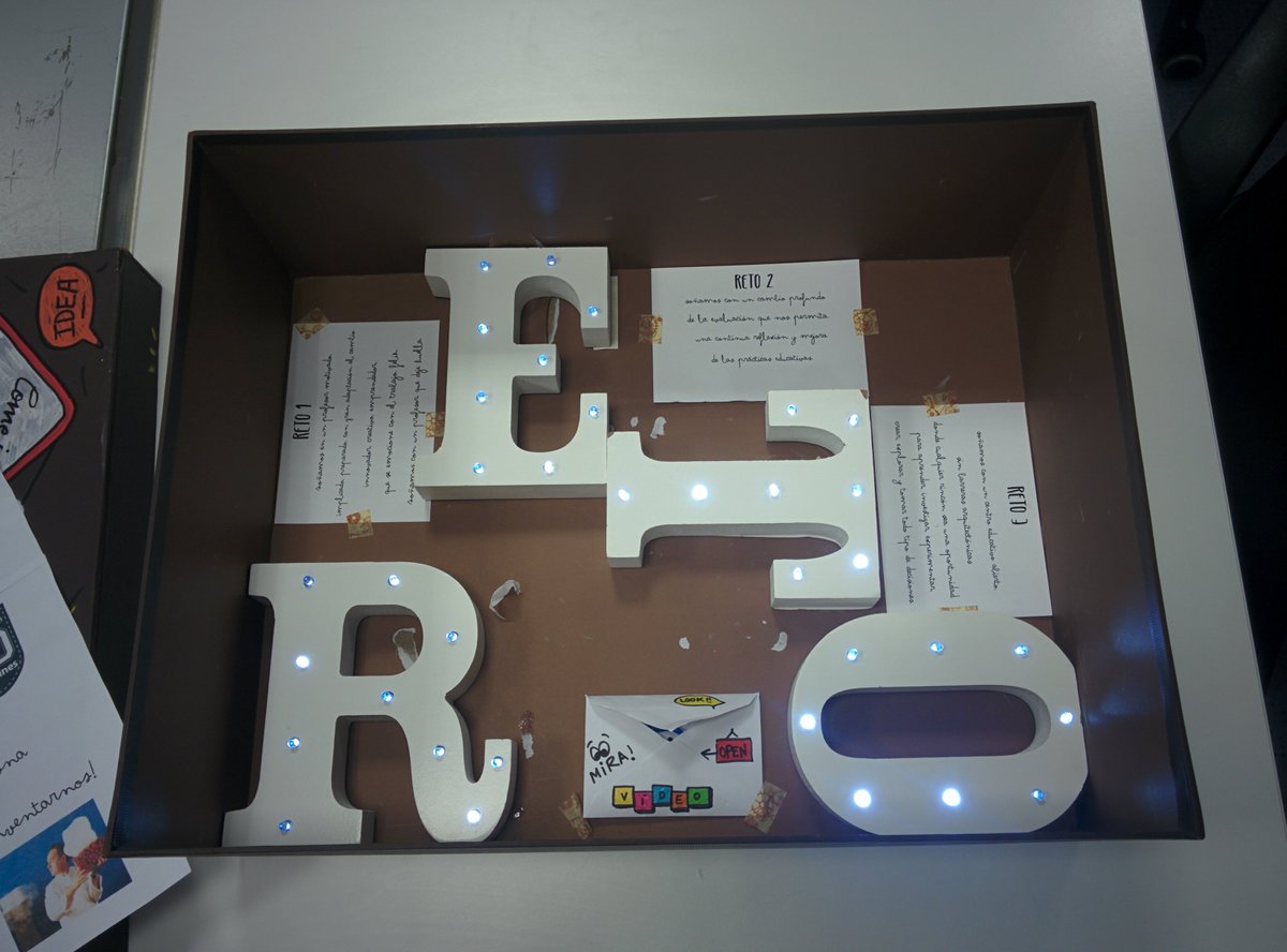 fundacionTef's tweet photo. El viaje #EscuelasCreativasAdrià ya está en marcha. Esta es la presentación que nos ha llegado de @lesalzines. 💡 https://t.co/EZ2PBIBDMd https://t.co/beWcuS1Qzm