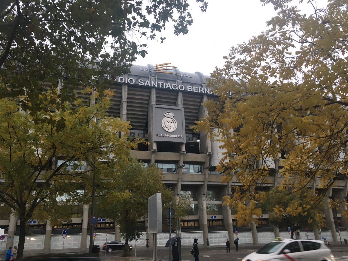 On a business trip in Madrid ✈⚽ #AutosOnShow #Travel #Madrid #RealMadrid