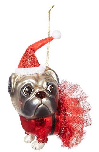 HousePervUK's tweet photo. Loving the half price @houseoffraser Christmas sale on atm! Especially this Santa Pug! Now just £6 > https://t.co/UqJqpDZAqB https://t.co/L0mZz1Ubc2