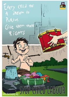 ECSWeek's tweet photo. Ever thought that ur domestic help could be a slave? 11.5 million child labourers of which 3.7 million r in hazardous work. #EndChildSlavery https://t.co/OK9vyTvF2K