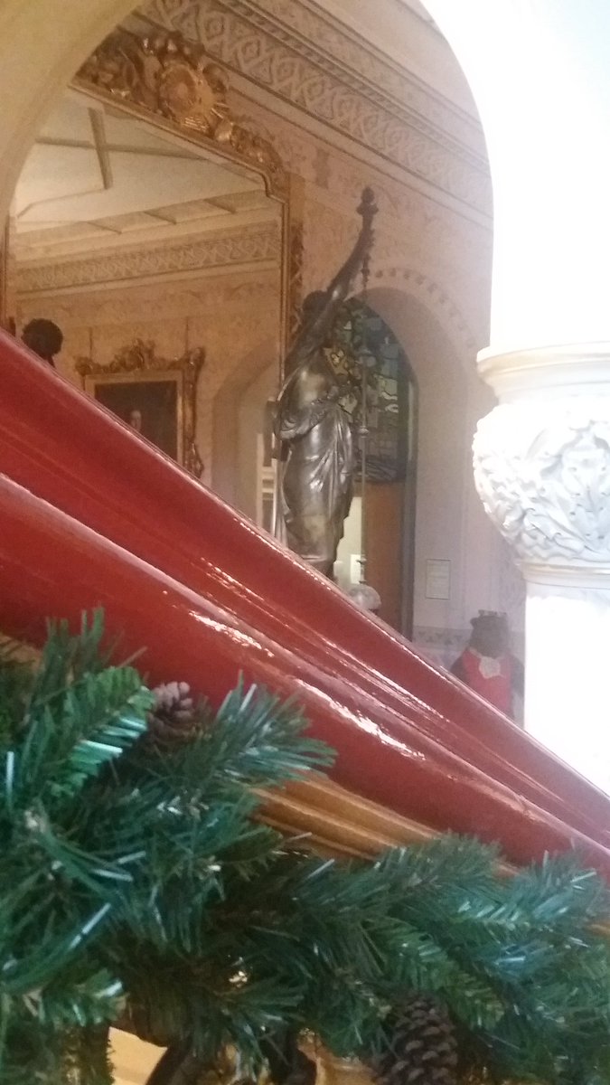 BradfordMuseums's tweet photo. Starting to decorate #CliffeCastle for festive vintage fair this weekend @visitBradford @RoseandBrown #BFDXmas https://t.co/WyD7uYt2tv