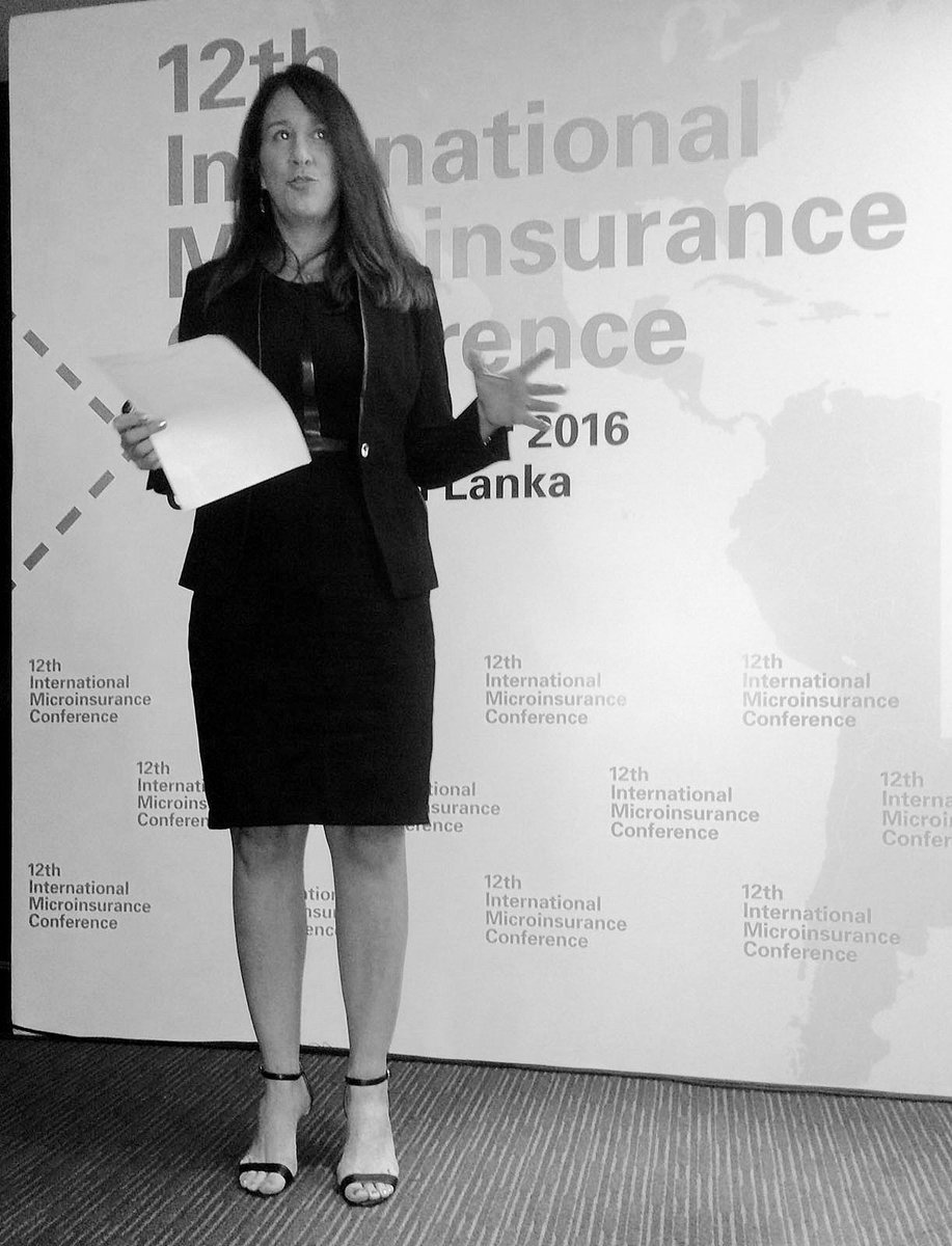 NetworkFlash's tweet photo. #12thIMC PS4 #Microinsurance successful when considers realities of target audience, adapts to provide max value. Andrea Keenan @AMBestCo https://t.co/LZmwZGGEQB