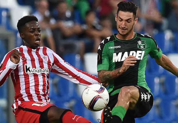 TheLocalBanus's tweet image. Live UEFA EUROPA League Football |@TheLocalBanus 

Athletic Bilbao V Sassuolo 
21:05 

Celta Vigo  V Standard Liege
19:00