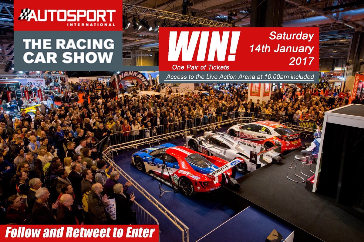 OfficialBARCHQ's tweet photo. Fancy going to the @Autosport_Show? We've got tickets to giveaway and all you need to do is FOLLOW &amp; RETWEET to enter..... #BARC https://t.co/m39oKEQZD0