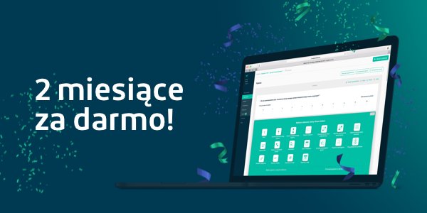 Dla wszystkich nowych i obecnych klientów przygotowaliśmy zniżkę o równowartości 2 miesięcy abonamentu Biz/Ent. webankieta.pl/promocja