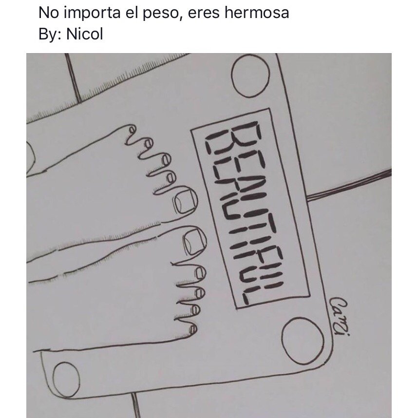 nidablog's tweet photo. Todo dicho. Sos hermosa así como sos ❤️ https://t.co/RvEUiTSaB5