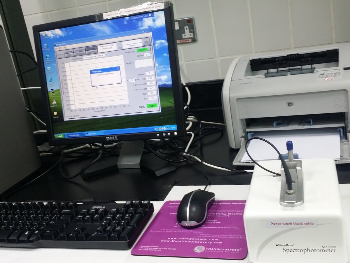 Jamalid_Report's tweet photo. Working on Nanodrop ~ 🐪
#Nanodrop #DNA #molecular #DNA_extraction
#biology #DNA_quantitative https://t.co/ZeeF8mXdHq