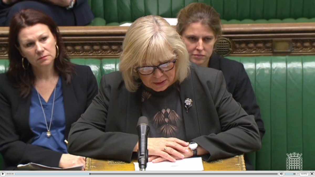 NFUPolitical's tweet photo. Defra Q's Opposition Minister Mary Glindon flags dairy income fall & asks for a Statutory Code & extend #GroceryCode powers. @NFUnortheast https://t.co/Ewgih0sPWP