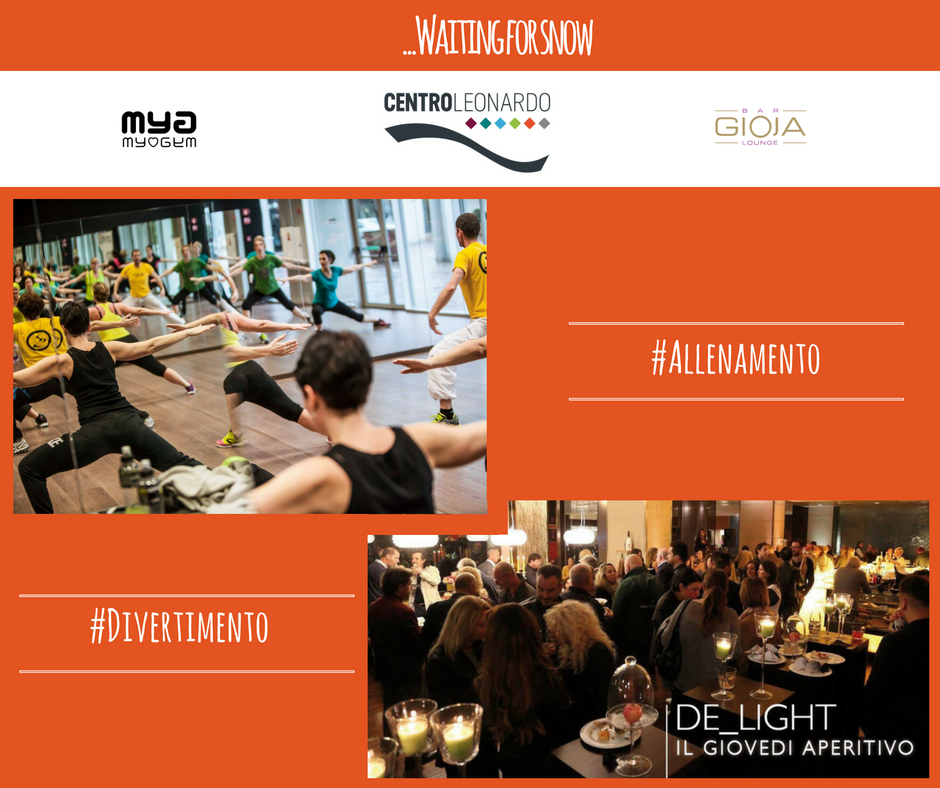 Voglia di #neve? Vieni a prepararti da #MyGymTreviso... dopo ti aspetta un "apres ski" trevigiano da #GiojaLoungeBar!