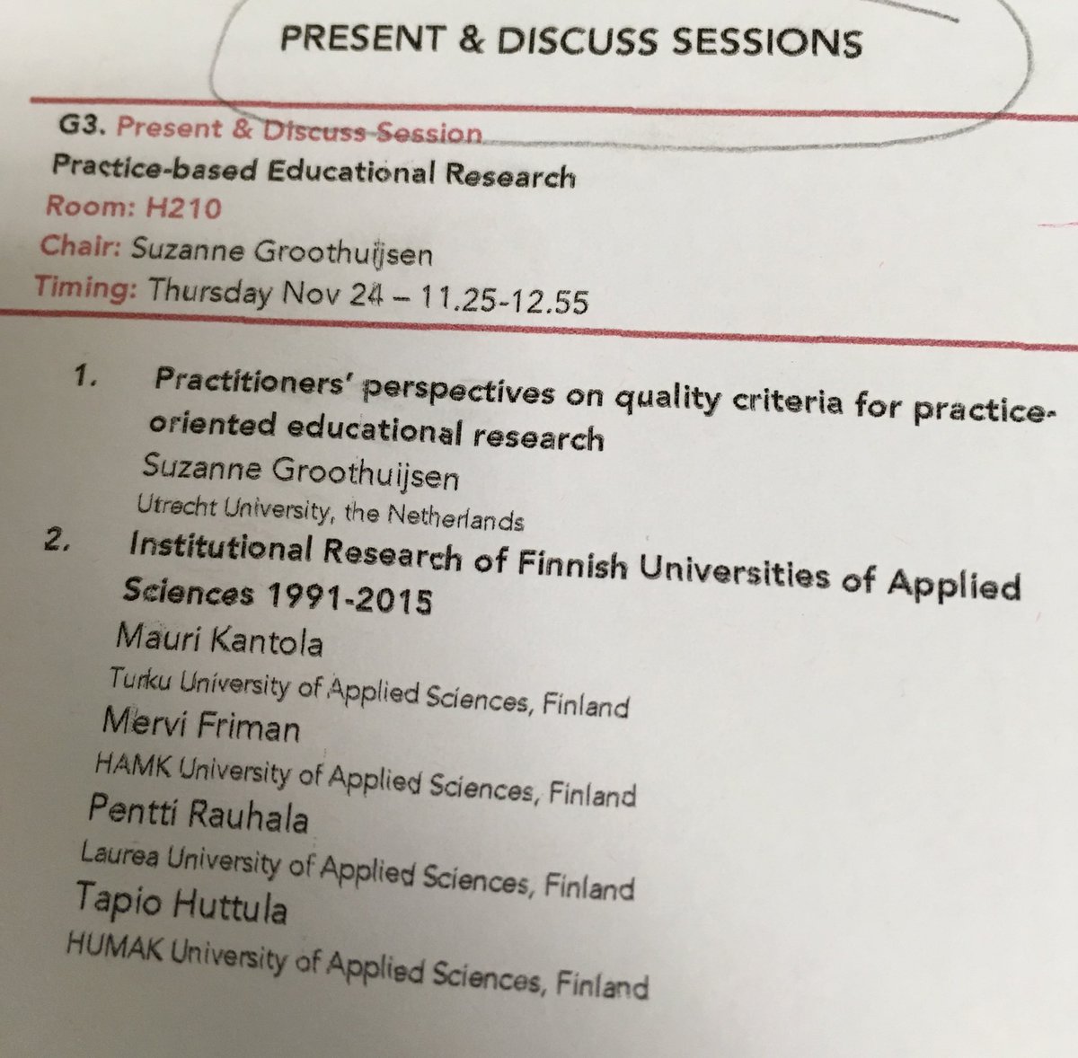 BrikenaXhomaqi's tweet photo. Practice-based #educational #research ongoing discussion & exchange of good practices at #eapril2016 #lllplatform https://t.co/uL4tSf3qi0