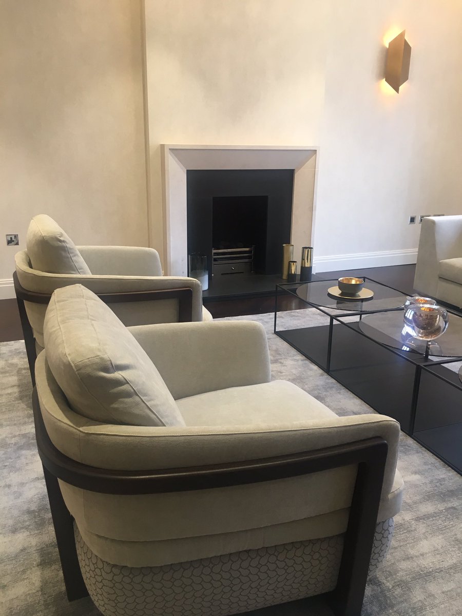 LIS_Design's tweet image. Beautiful new @Poradafurniture #armchairs installed on site