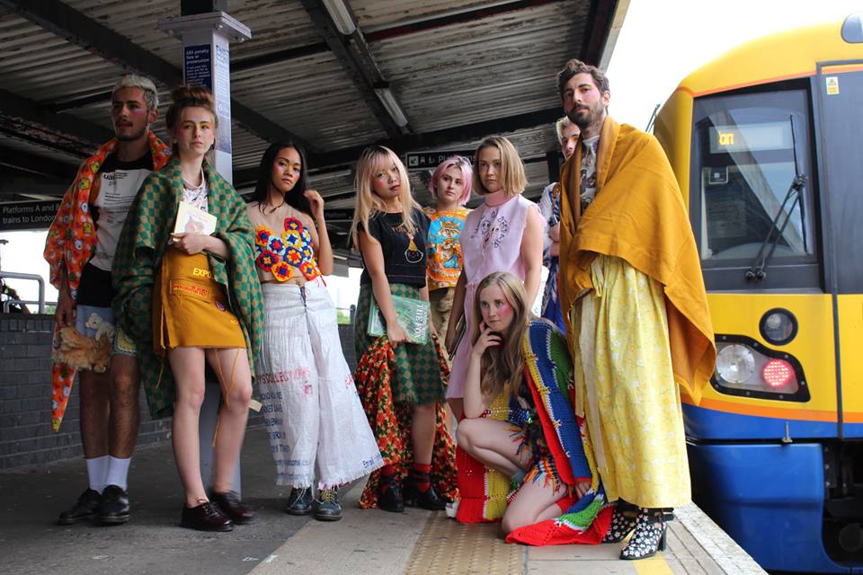 designdotgold's tweet image. MA Graduates 2016: Tilde Snyder brings a fashion show to the London Underground ow.ly/hay5306kFIg