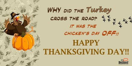 distinctcomm1's tweet photo. A time to share,
A time to come together,
Have your Thanksgiving table giggling with this!!
#HAPPYTHANKSGIVING #DistinctCommunications https://t.co/mZO2jg1SH0