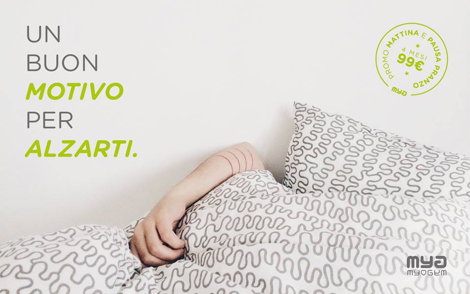 AAA super offerta a prova di #pigrizia #MyGymTreviso #condividereèvivere #centroleonardo #sport #palestra #Treviso ow.ly/TynI306ucGB