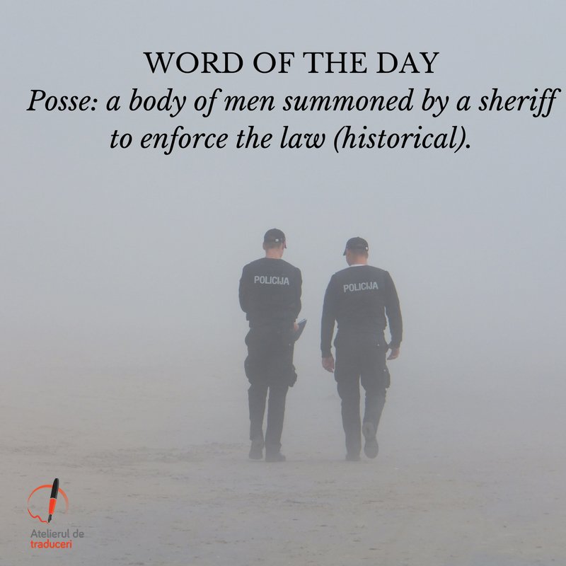 StudioTranslate's tweet photo. #WordoftheDay #atelieruldetraduceri #translatestudio #posse https://t.co/HcHBTd8yp6
