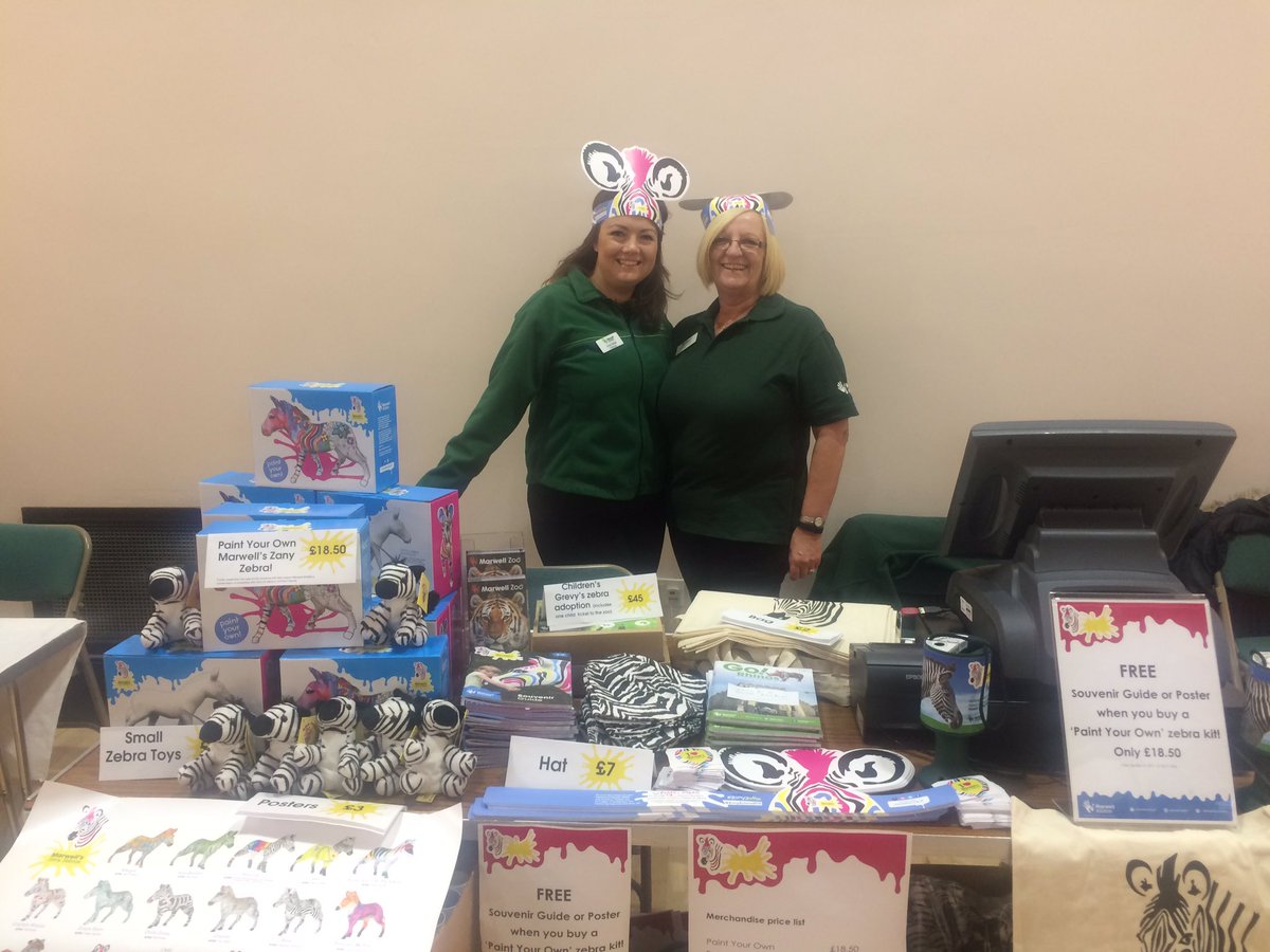 Something for the Weekend- Fair Oak Infants Mistletoe Fayre Sat 26 Nov! <a href="/ZanyZebras2016/">Marwell's ZanyZebras</a> toys, bags, posters... profits to <a href="/Marwellwildlife/">Marwell Wildlife</a>