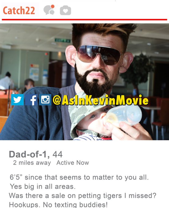 Today I'm #thankful for not having 2 date this guy. My new #comedy released today! @AsinKevinMovie @paulfeig<a href="/tag/thankful"class="tags">#thankful</a><a href="/tag/comedy"class="tags"><span>#comedy</span></a><a href="/tag/tinder"class="tags"><span>#tinder</span></a>