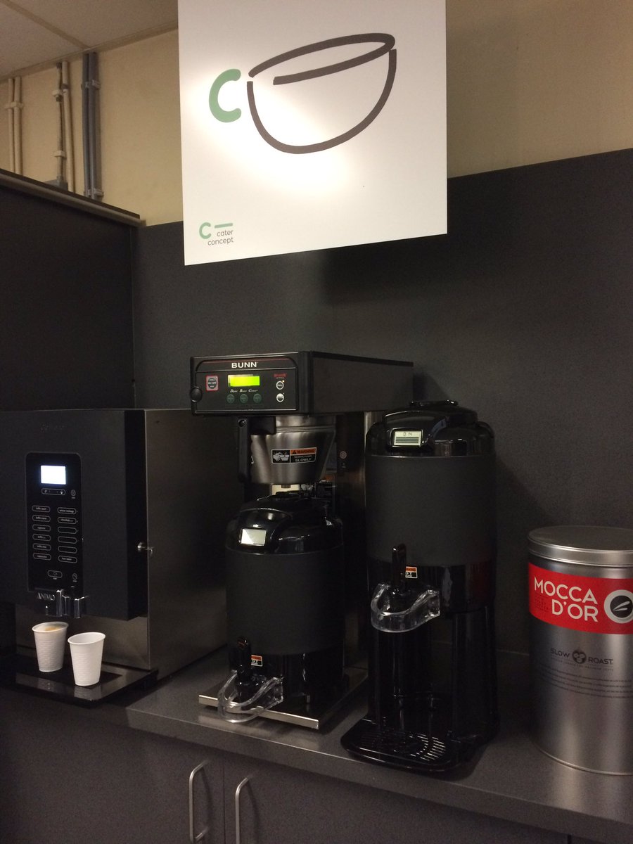 #Filtercoffee #BUNN <a href="/alleborgh1/">Michel Elverding</a> en <a href="/Animokoffie/">Animo</a> met <a href="/Moccador/">Mocca d'Or</a> gaan goed samen.