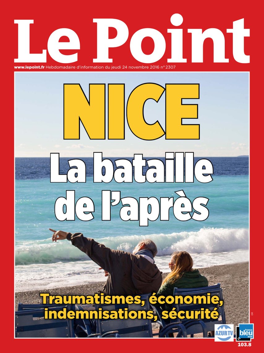 Dans vos kiosques numéro spécial <a href="/LePoint/">Le Point</a> : comprendre la bataille de l'après 14 juillet. Témoignages, enquêtes, expertises #Nice06