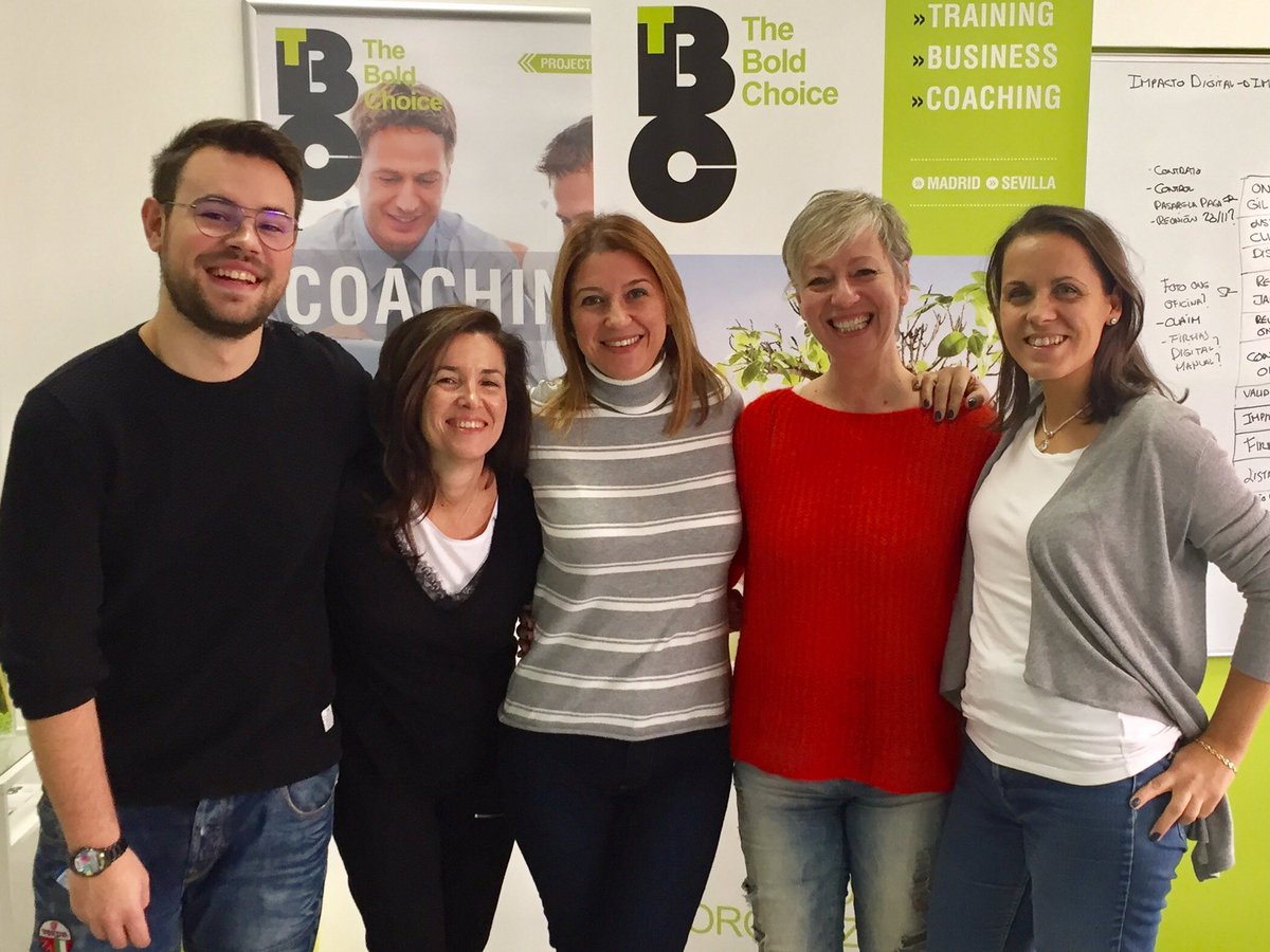 Welcome to Twitter <a href="/carmen_cleme/">Carmen Clemente</a> <a href="/isabel_garmar/">Isabel Garcia</a> ¡un placer teneros hoy por <a href="/TBoldChoice/">The Bold Choice</a> ;-) Gracias @Juanito_1808 <a href="/martabarcen/">Marta Barcenilla</a> por todo