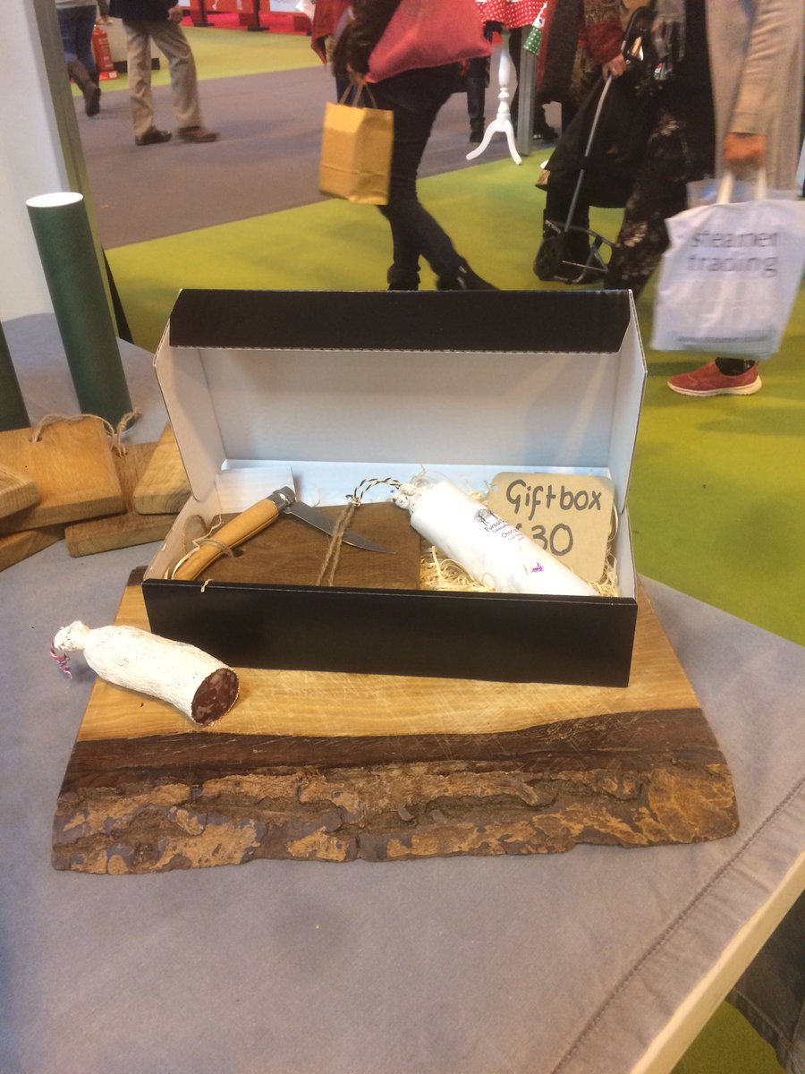 ForestPigCharcu's tweet photo. @BBCGoodFoodShow come and see us at stand 96 Ludlow area get your Christmas shopping done early with our gift boxes https://t.co/BhX1V2Z1F5