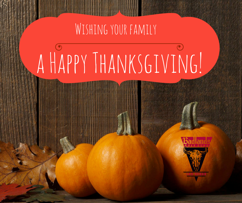 BadlandsGC's tweet photo. Happy Thanksgiving from Badlands Golf Club! https://t.co/GSpgeiBx3G