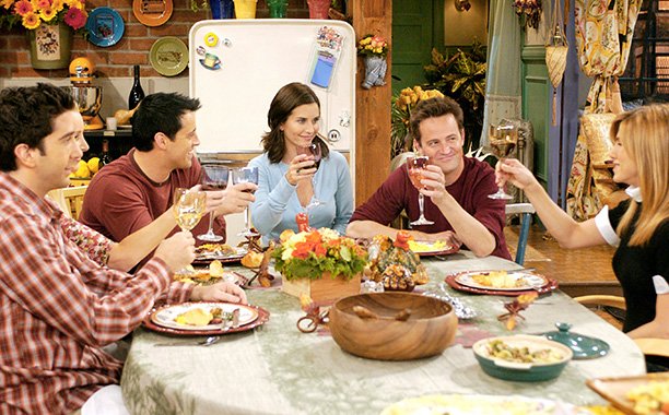 EW's tweet image. Queue up one of the 5 very best #Friends Thanksgiving episodes: share.ew.com/EcjxZii