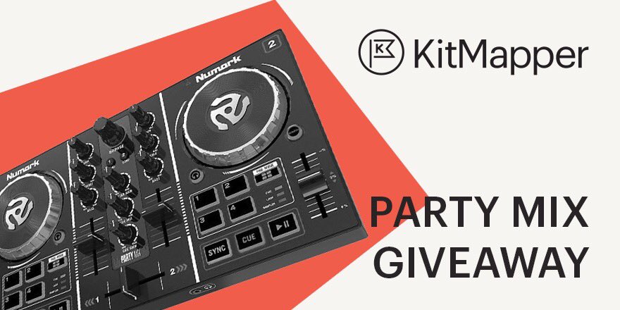 Sign-up and enter to win this <a href="/Numark/">Numark</a> Party Mix! Don't miss this opportunity to get some extra kit before the holiday parties! 🎉🙌🏻