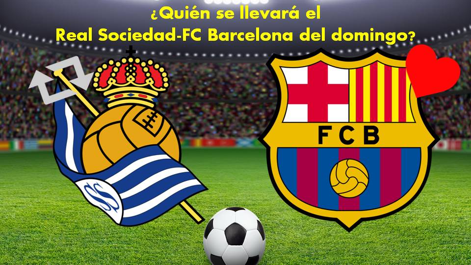 diariovasco's tweet photo. ¿Quién se llevará el @RealSociedad (RT) - @FCBarcelona (FAV) del domingo? Sorteamos 5 cuadros de la Real entre los acertantes ¡Participa! https://t.co/Kuw9dAiteH