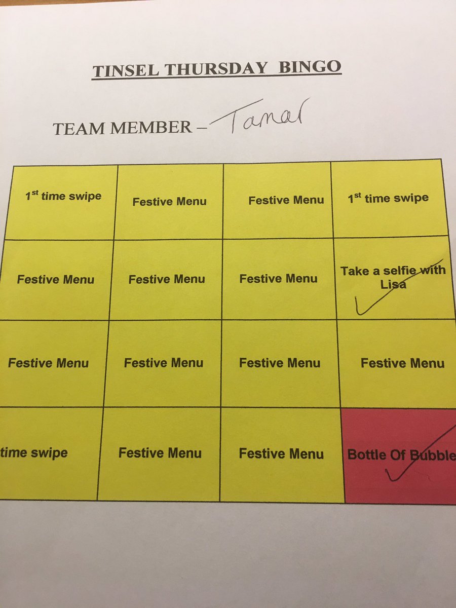 #tinselthursday bingo <a href="/ianvance83/">ian vance</a> <a href="/SpencerGraydon/">Spencer Graydon</a> <a href="/WeAreSUGM/">WeAreSUGM</a>