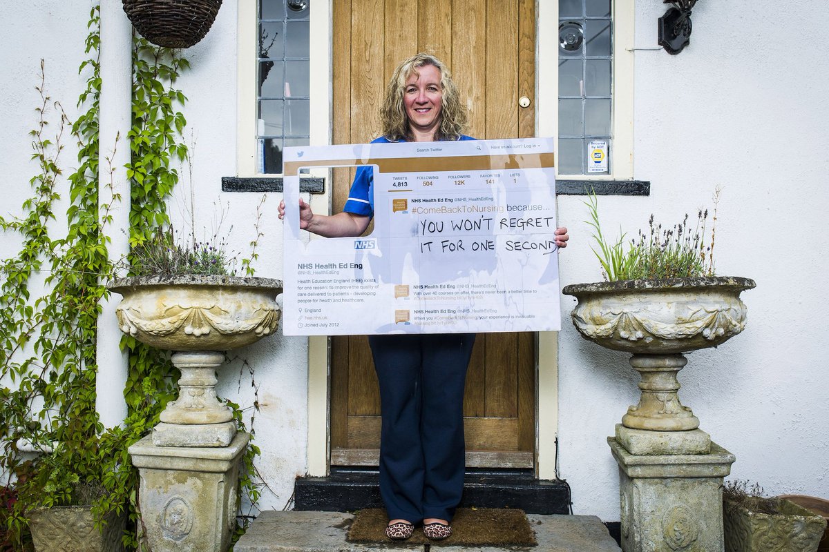 NHSE_WTE's tweet photo. Look out for our advert in the Evening Standard today promoting return to #nursing @standardnews @HEE_NCELondon #ComeBackToNursing https://t.co/PBcIMzRF5u