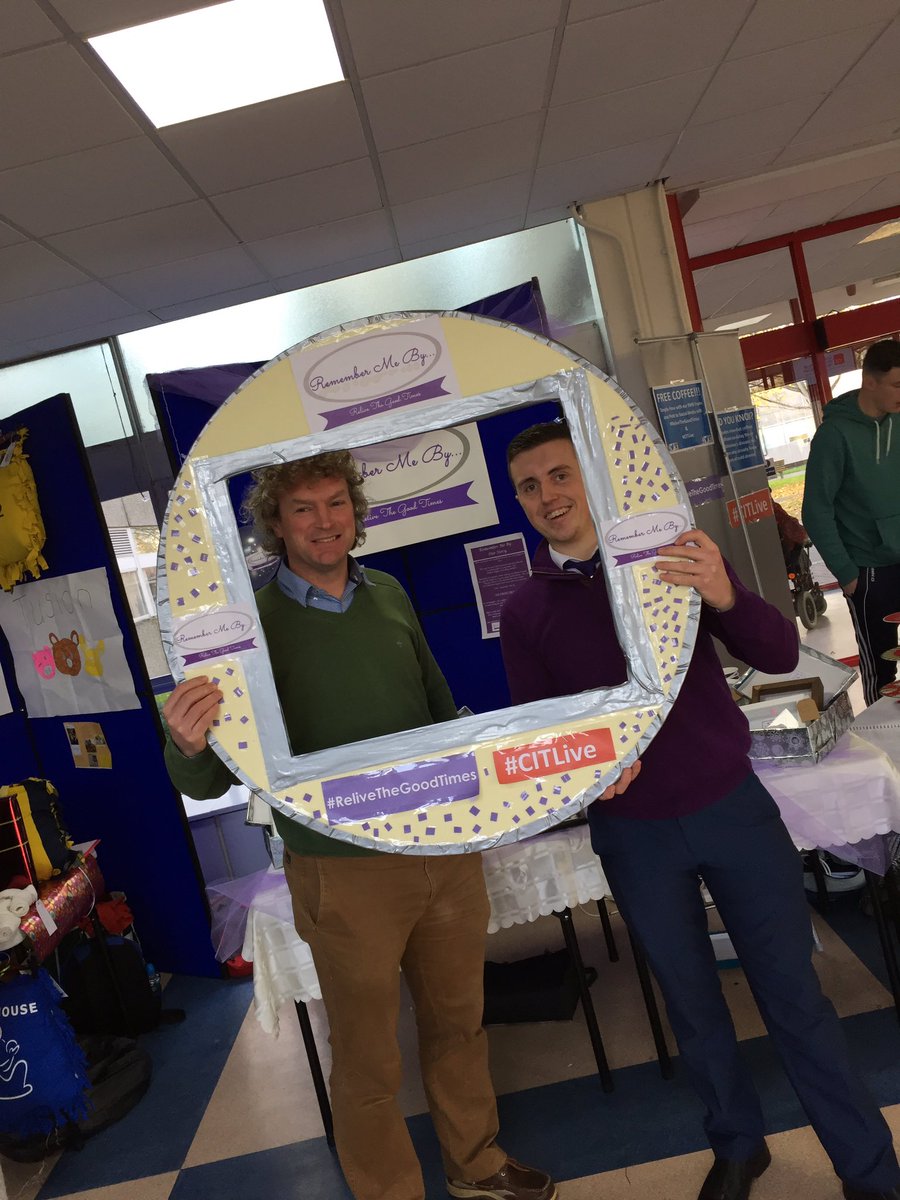 RememberMeBy1's tweet photo. Call down to the Main Corridor @CIT_ie to #ReliveTheGoodTimes with #RMB #CITLive just like these folk! https://t.co/5S2IdwRJ8e