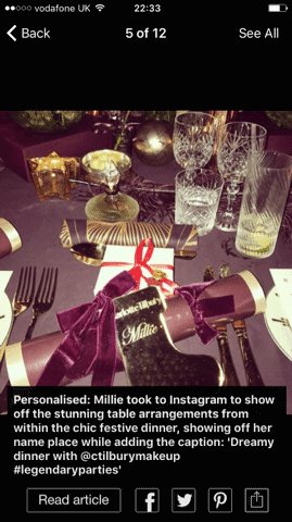 UCCrackers's tweet photo. Exciting to see our handmade, bespoke crackers in the @DailyMailUK at the @CTilburyMakeup event https://t.co/0x1c262RvF