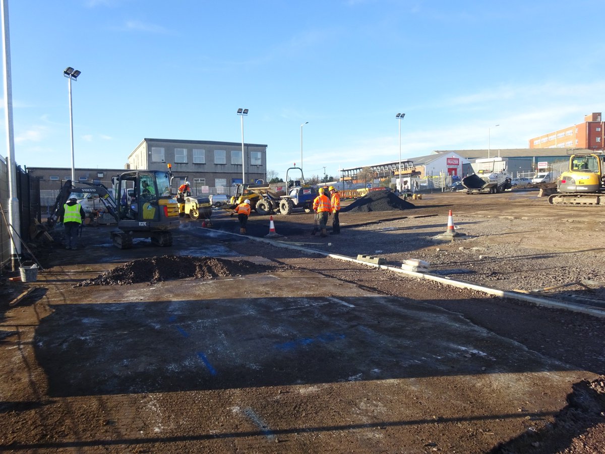 New site started today at Dundee