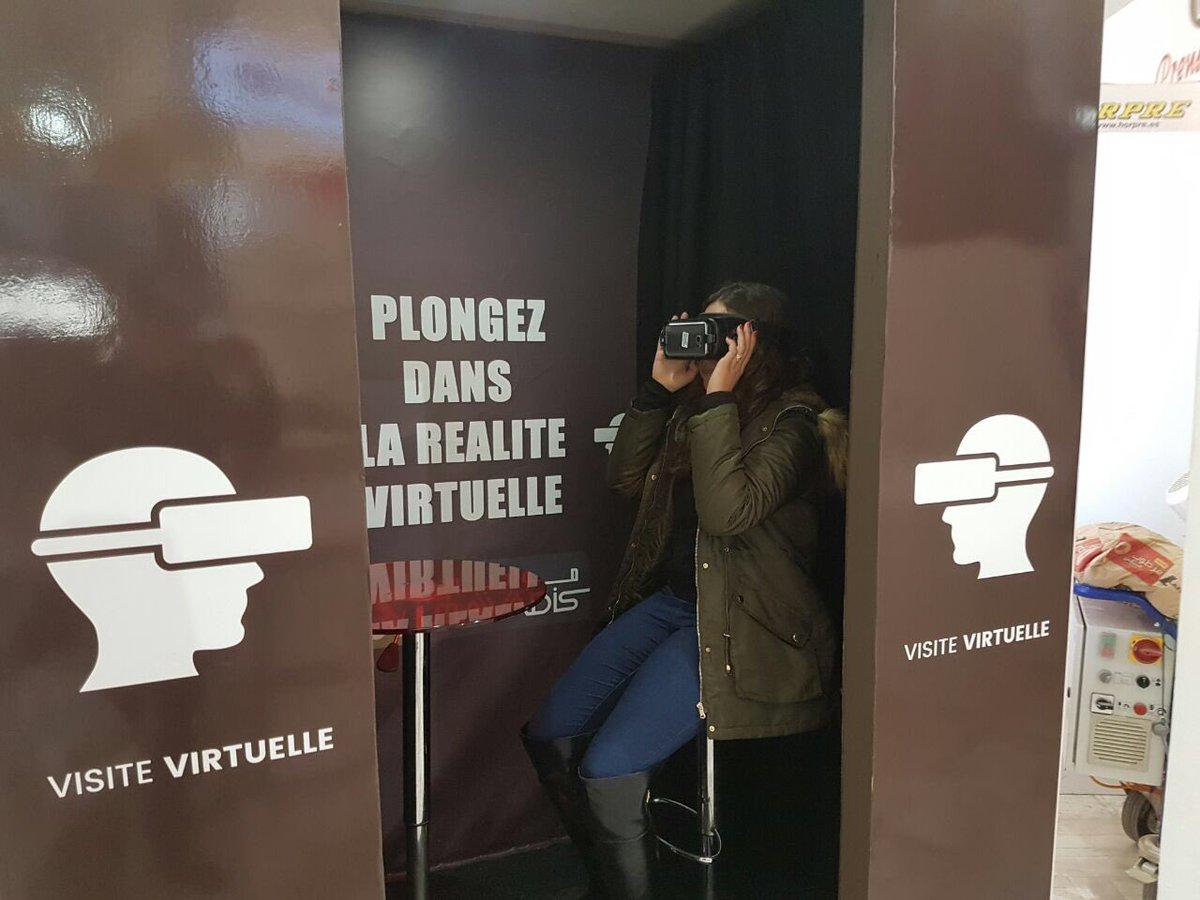 Salon Bâtiment: Innovation of products at full speed and virtual reality! Great display of our last months work on digital!@LafargeHolcim
