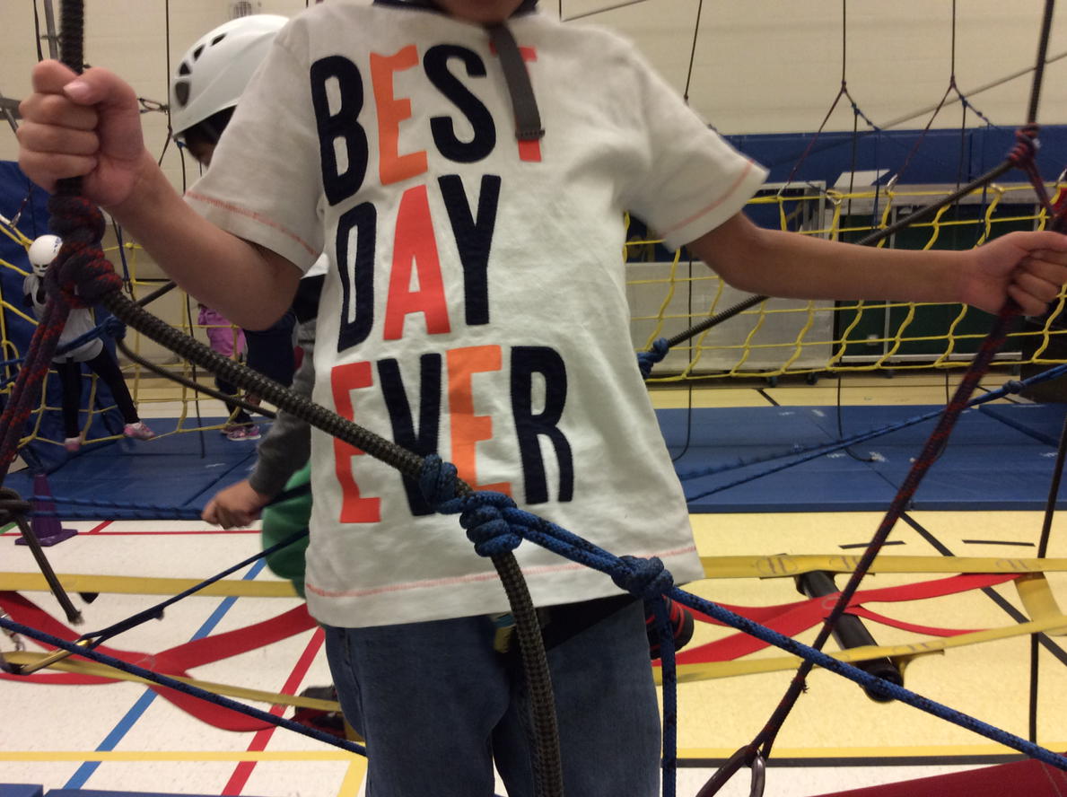 OP_PhysEd's tweet photo. @JungleSport #bestdayever @hpe4pdsb students' favourite week of the year! Thanks #outdoorEdGrant &amp; @JungleSport https://t.co/lXUGz9F0RL
