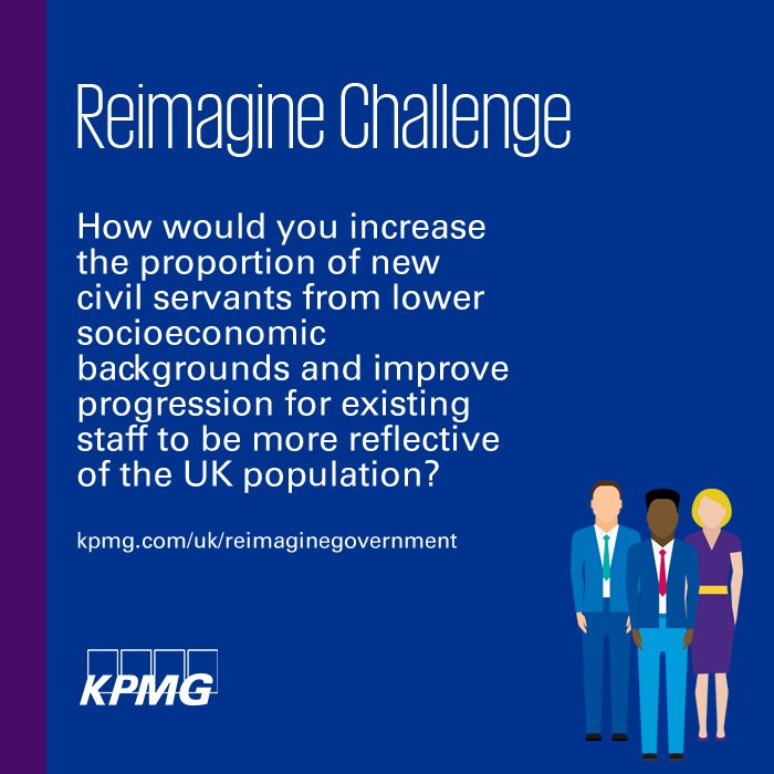 Reimagine Challenge winners examined civil service recruitment, retention &amp; promotion to increase social mobility ow.ly/D0Zx306uNZz