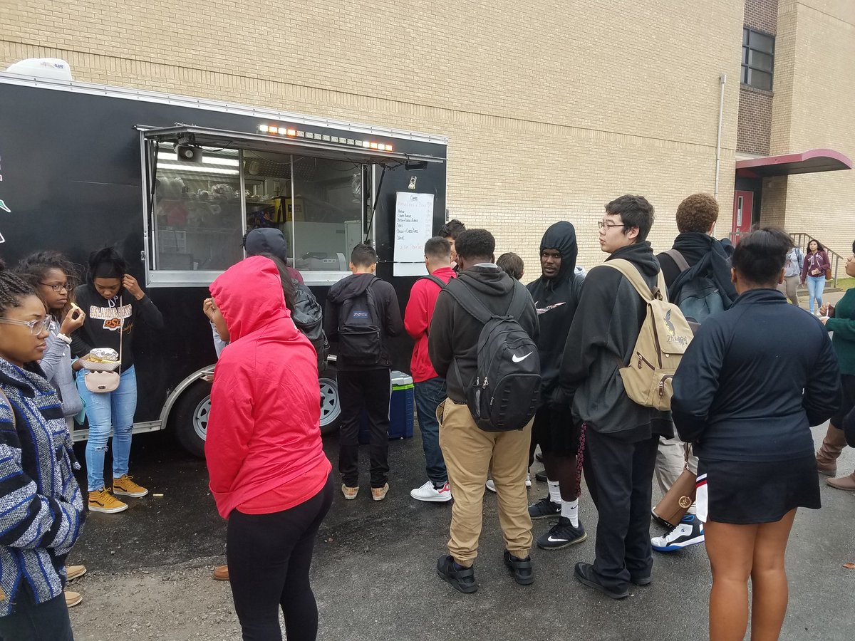 Brian_D_Stone's tweet photo. ECHS seniors who have met FL grad requirement eat from food trucks!
#SuccessTPS #FoodTruckForFoolproof https://t.co/WE7FpzwfEP