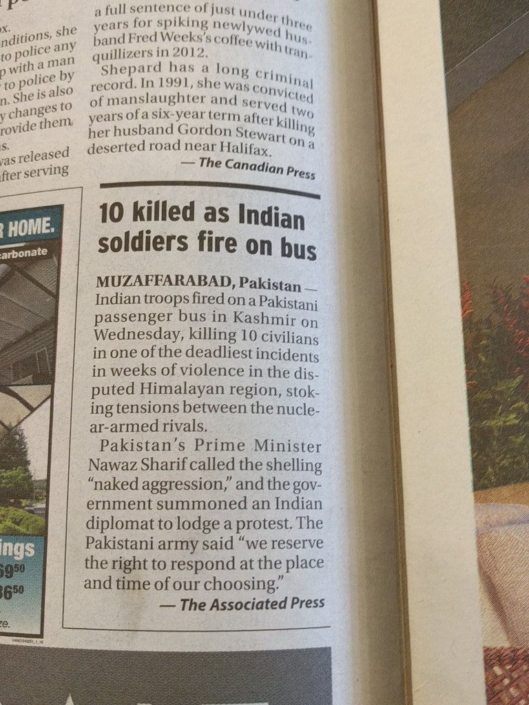 glcross's tweet image. How is it possible that such important news is buried on page 30 of the Province?