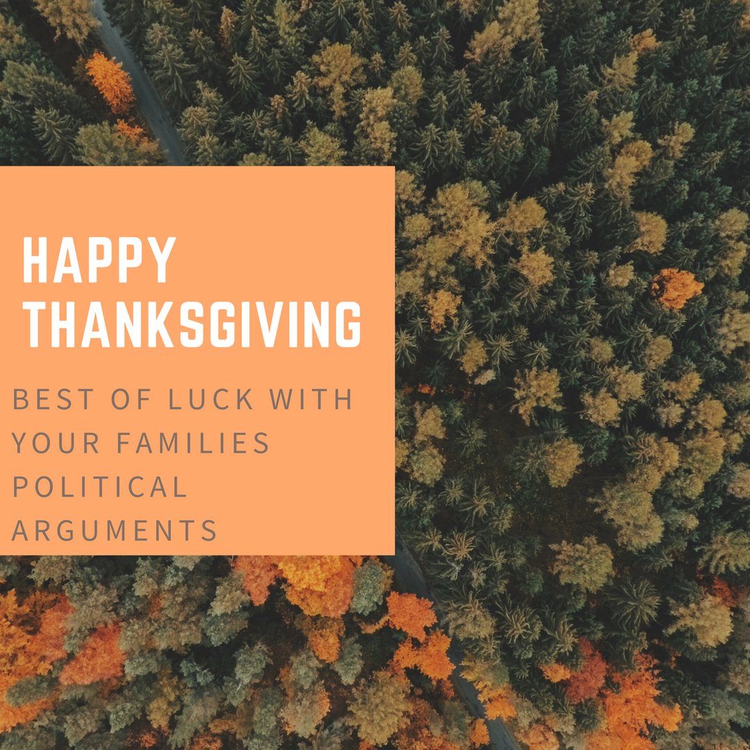 Millennial_VW's tweet photo. The best part of #Thanksgiving? The food. The worst part of Thanksgiving? The #politicalarguments with the family. #millennials https://t.co/sqhX2Ii2A1