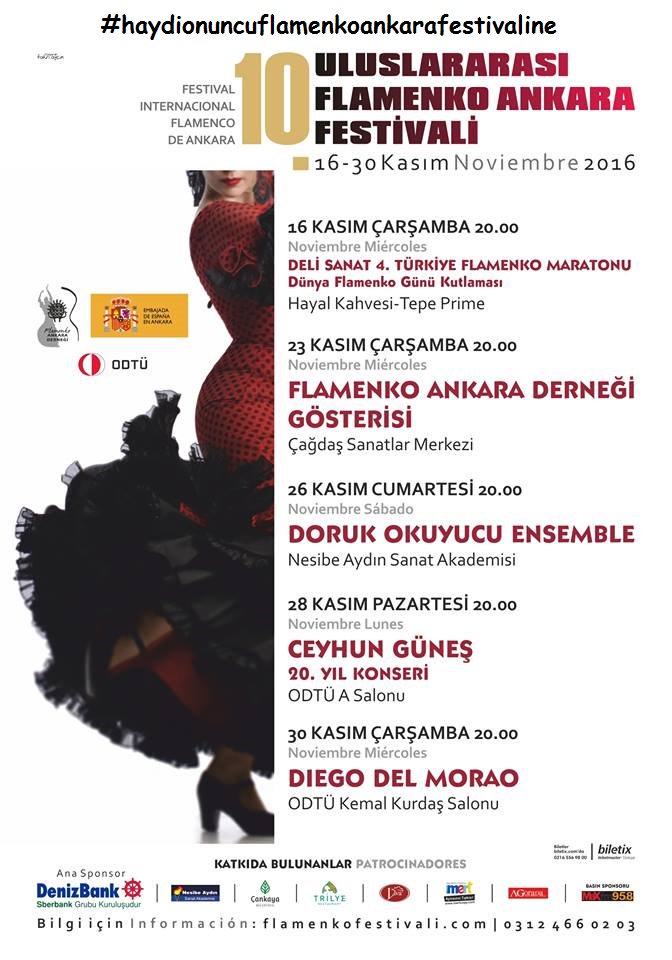 FlamenkoAnkara's tweet photo. Festival başladı, bu yıl 10. yılımız ve coşkumuz çok daha büyük! Siz de bu coşkuya ortak olun!

 #haydionuncuflamenkoankarafestivaline https://t.co/MTBkzaVQQ4