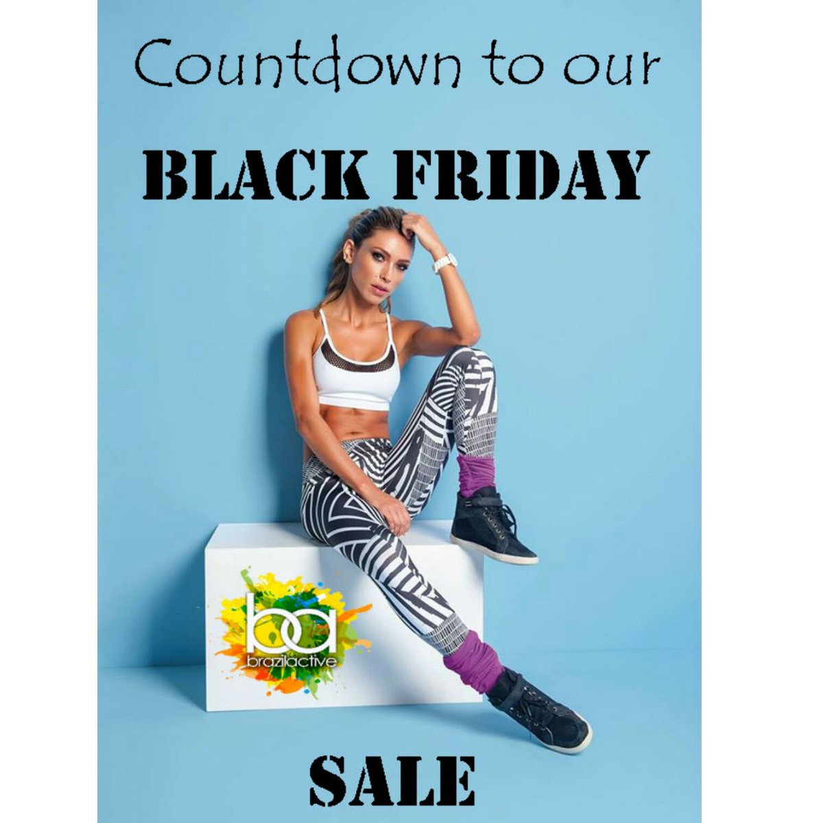 BrazilActive's tweet photo. We can hardly wait until the #blackfriday  starts. Up to 50%OFF on selected items 😘 https://t.co/ij77TLuOsi