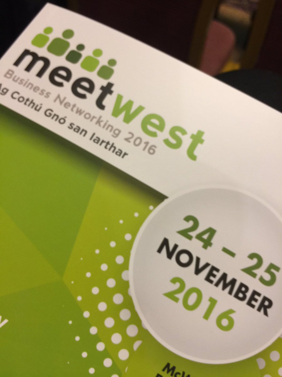 SoHotelsIreland's tweet photo. How fitting that our first tweet come from #meetwest 2016 with @CastletroyPark @Loughreahotel1 @CharlevillePark @TheKilleshin https://t.co/qbJ9bKUkNg