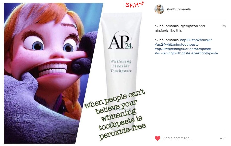 skinhubmanila's tweet photo. #skinhubmanila #ap24 #ap24nuskin #ap24whiteningtoothpaste #ap24whiteningfluoridetoothpaste #whiteningtoothpaste #besttoothpaste https://t.co/BAgX8u7GQu