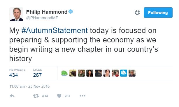 PorticoProp's tweet photo. What does Hammond's first and last #Autumnstatement mean for the #property market? https://t.co/il1nXOcWuv @ExpInvest @surveybooker https://t.co/Qjz23zyZR2
