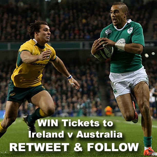 BeWarmers's tweet photo. 🏉☘COMPETITION TIME🏉☘ 

We Got 2 tickets to Ireland vs Australia

To WIN

Retweet &amp; Follow

#Goodluck! https://t.co/0FFlmynmob